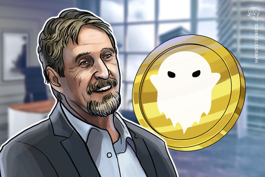 John McAfee immer noch am Ghost-Ökosystem beteiligt